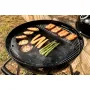 Grill węglowy 22" Premium Charcoal Kettle czarny 57 cm + zestaw (komin do rozpalania #67802, węgiel drzewny 3 kg #67107, podpałka 100 szt. #67052) - 6